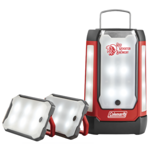 Coleman Trio Lantern with 3 removable panels with screen imprint