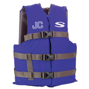 Blue Youth Classic Nylon Boating PFD