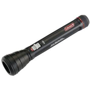 Black BatteryGuard 50M LED Flashlight with Engraved Handle