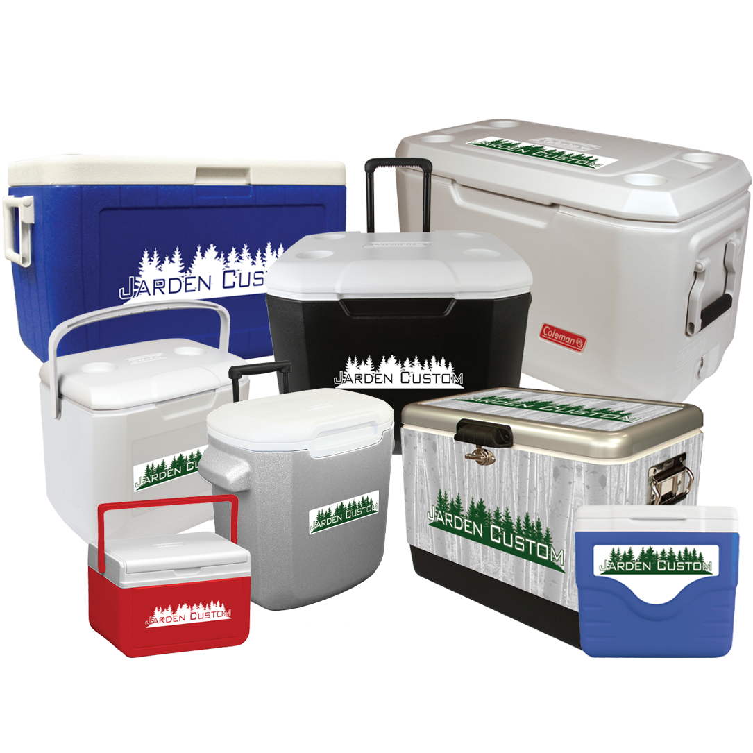 Coleman hard cooler grouping