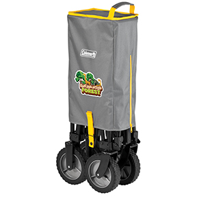 Coleman Camp Wagon with full-cover transfer on cover