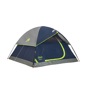 Coleman 2-Person Sundome Camping Tent with screen imprint