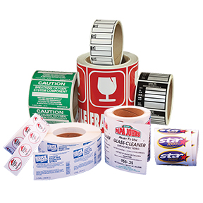 Blue Frog Roll Labels