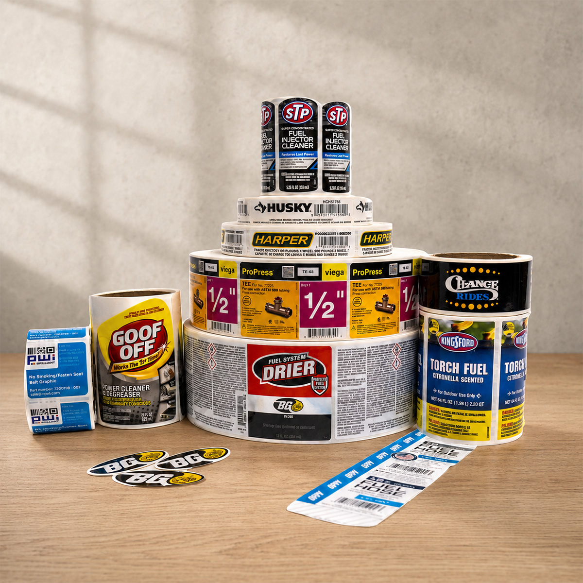 Roll Label Category Image